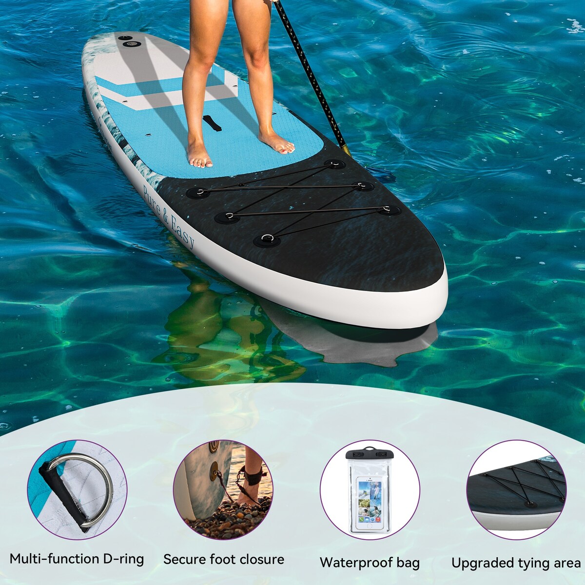 Moasis 11'x 6'' Inflatable SUP Board