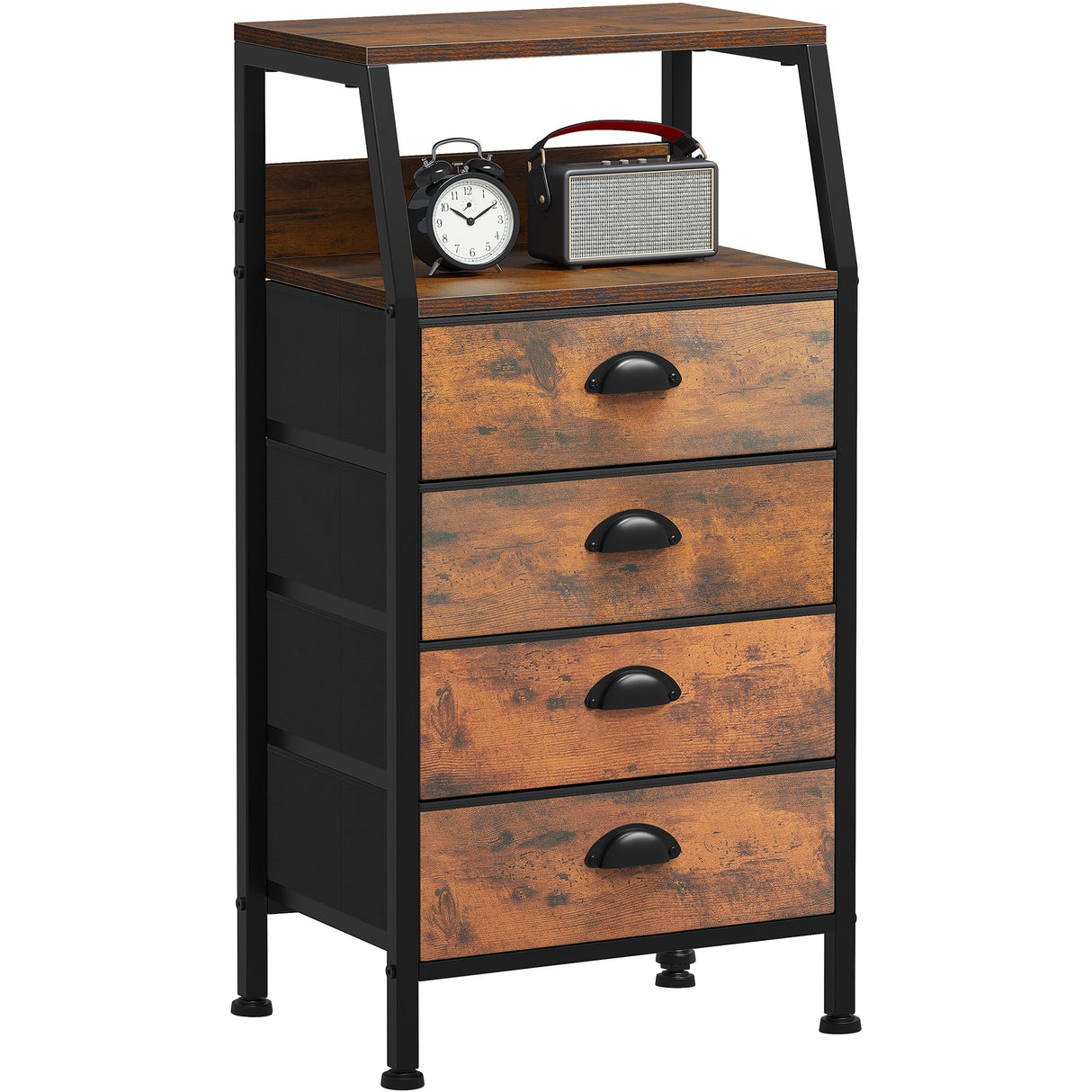 Moasis 4-Drawer Bedroom Dresser
