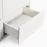 Moasis 4 Drawer Dresser with Power Strip and USB Port