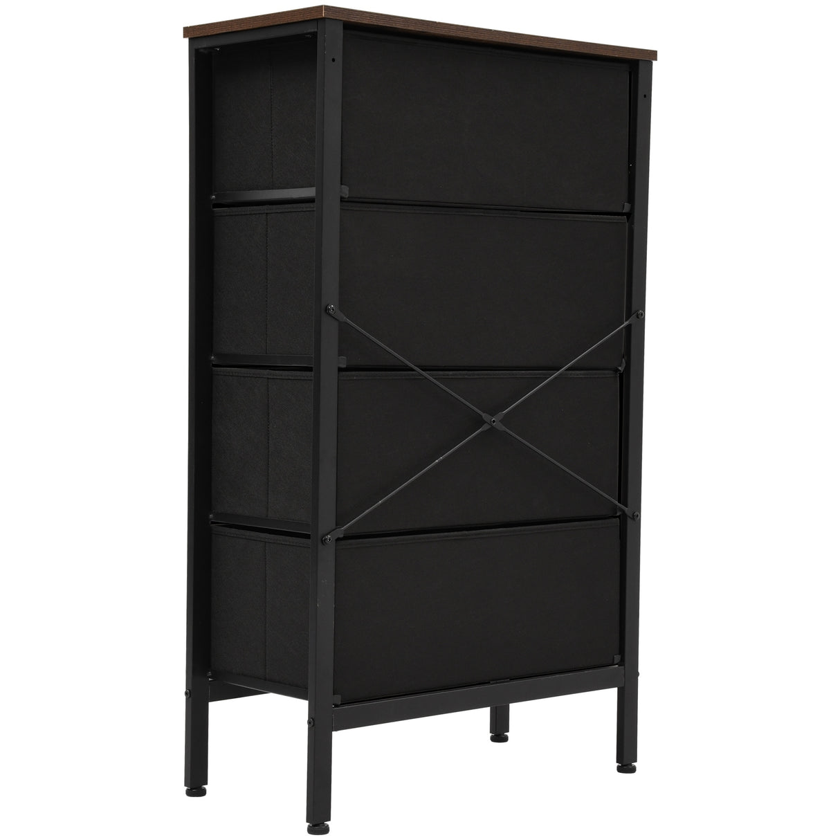Moasis Rattan Dresser Closet Storage Tower Organizer Unit for Bedroom