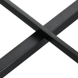 Moasis Modern Black Metal Platform Bed Frame, No Box Spring Needed Full/Queen Size