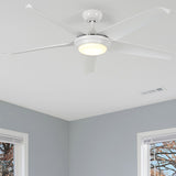 Moasis White 56" Ceiling Fan