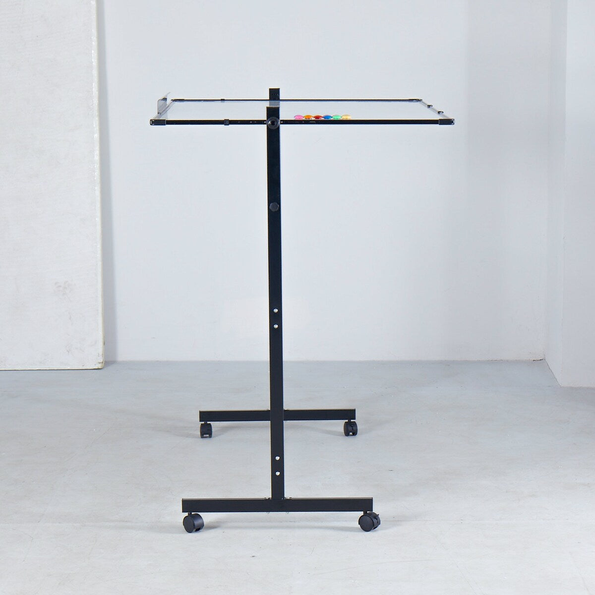 Mobile Magnetic Whiteboard On Stand Double Sided Flip Board (60 x 40)
