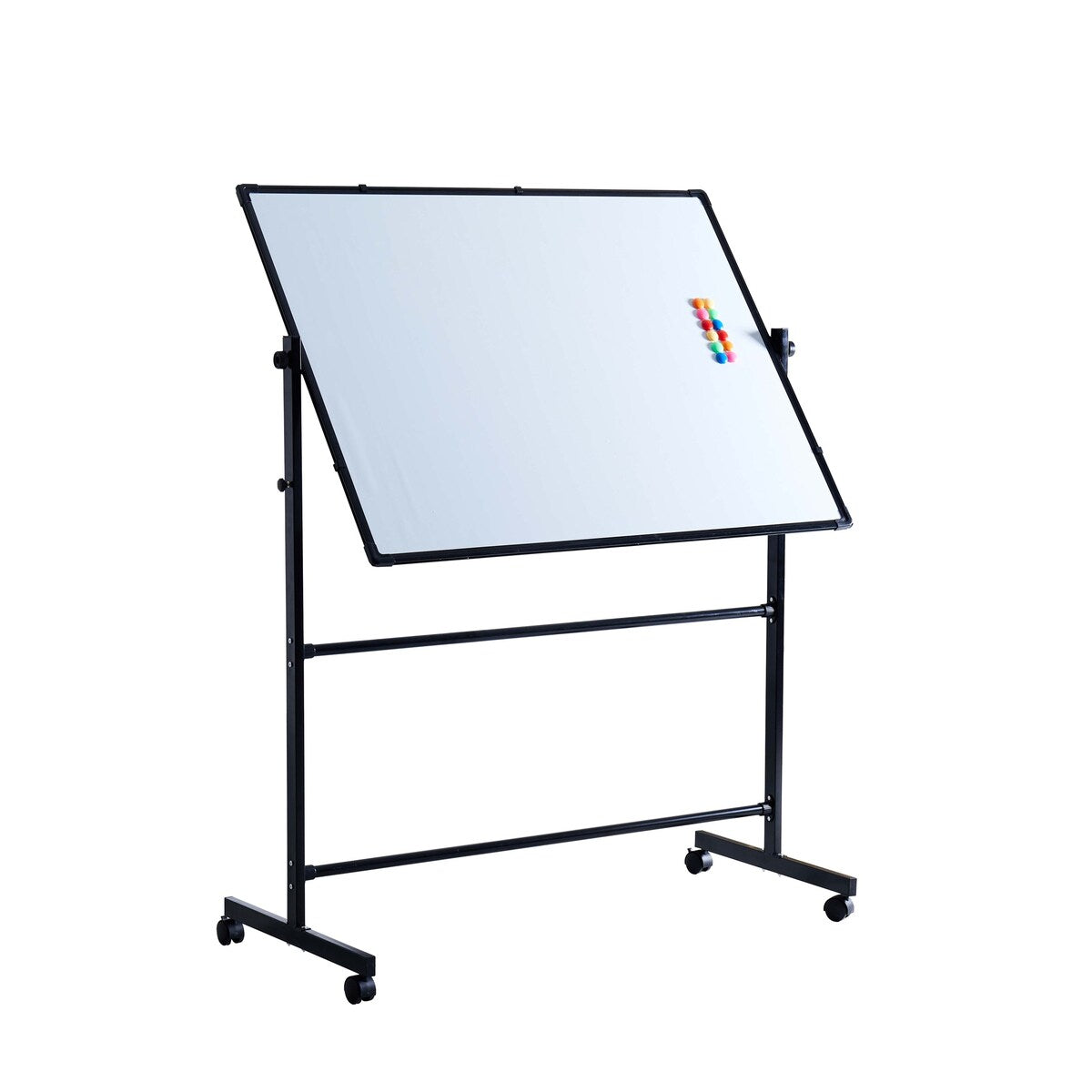 Mobile Magnetic Whiteboard On Stand Double Sided Flip Board (60 x 40)