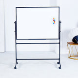 Mobile Magnetic Whiteboard On Stand Double Sided Flip Board (60 x 40)
