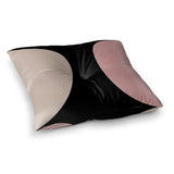 Mod Dot Rose X Floor Pillow