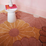 Mod-Tod Lily Kids Flower Shag Area Rug