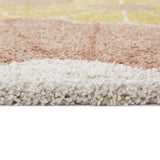 Mod-Tod Lily Kids Flower Shag Area Rug