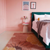 Mod-Tod Lily Kids Flower Shag Area Rug