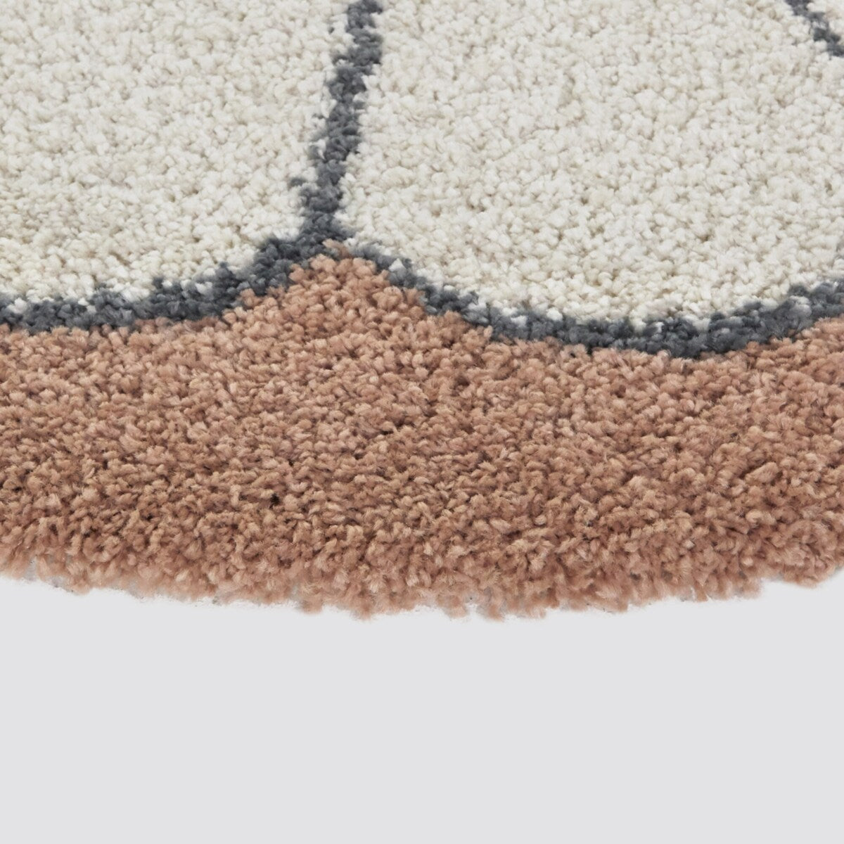 Mod-Tod Lily Kids Flower Shag Area Rug