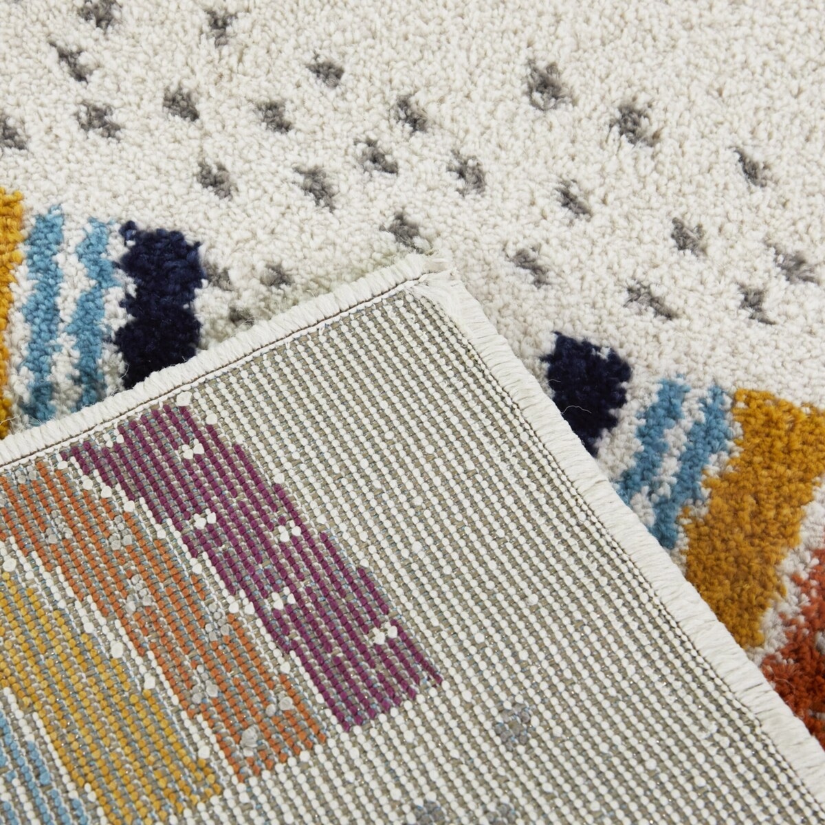 Mod-Tod Mary Kids Rainbow Area Rug