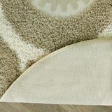Taylor & Olive Owl Shag Round Accent Rug
