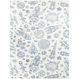 Taylor & Olive Space Rockets Kids Area Rug
