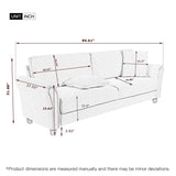 Moda 3 Person Sofa 3 Seat Sofa Couch