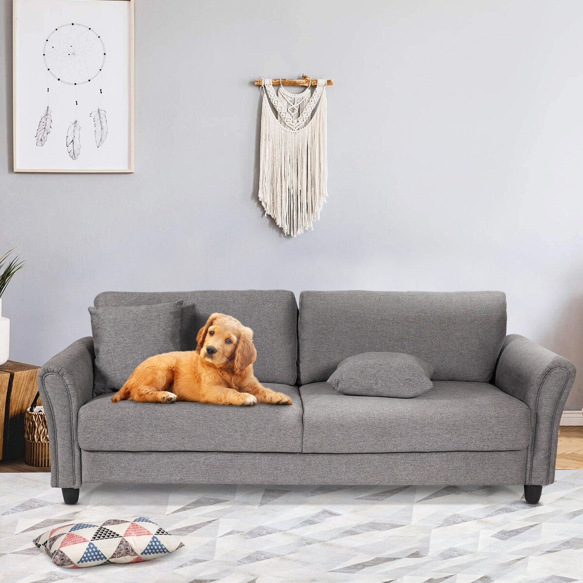 Moda 3 Person Sofa 3 Seat Sofa Couch