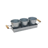 Moda Flower Pot Planter Set for Indoor or Outdoor Decorative
