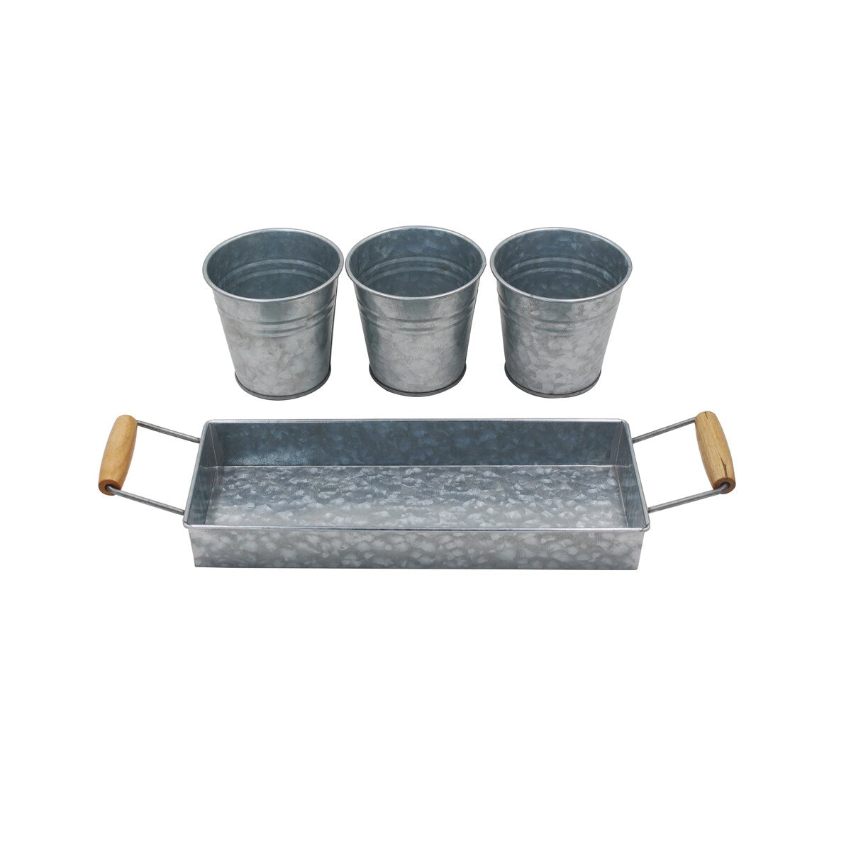 Moda Flower Pot Planter Set for Indoor or Outdoor Decorative