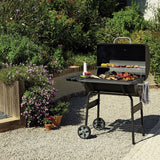 Moda Multi-function Stainless Steel Charcoal 30" Barrel BBQ Grill