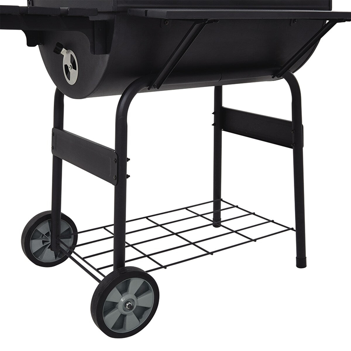 Moda Multi-function Stainless Steel Charcoal 30" Barrel BBQ Grill