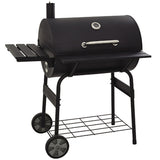 Moda Multi-function Stainless Steel Charcoal 30" Barrel BBQ Grill