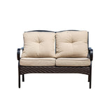 Moda Steel Patio Durable Sofa Sets For Customer Free Combination