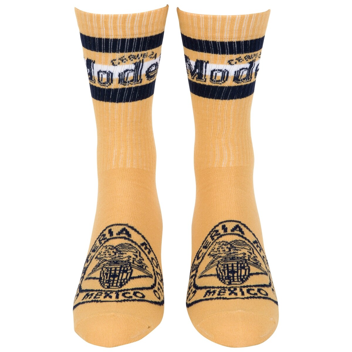 Modelo Especial Classic Logos Mens Crew Socks 2Pack