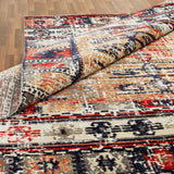 Porch & Den Pollard Distressed Multicolor Geometric Indoor/ Outdoor Area Rug