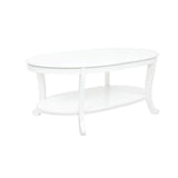 Modena Rusitc White Wood Coffee Table