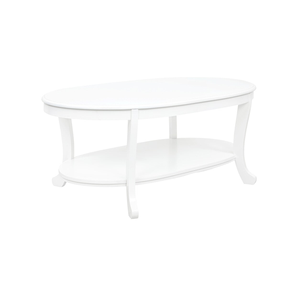 Modena Rusitc White Wood Coffee Table