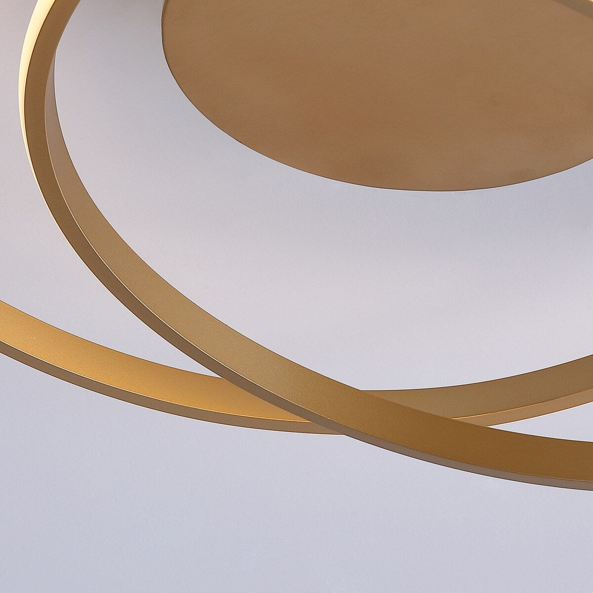 Modern 1-Light LED Smooth Linear Ceiling Flush Mount