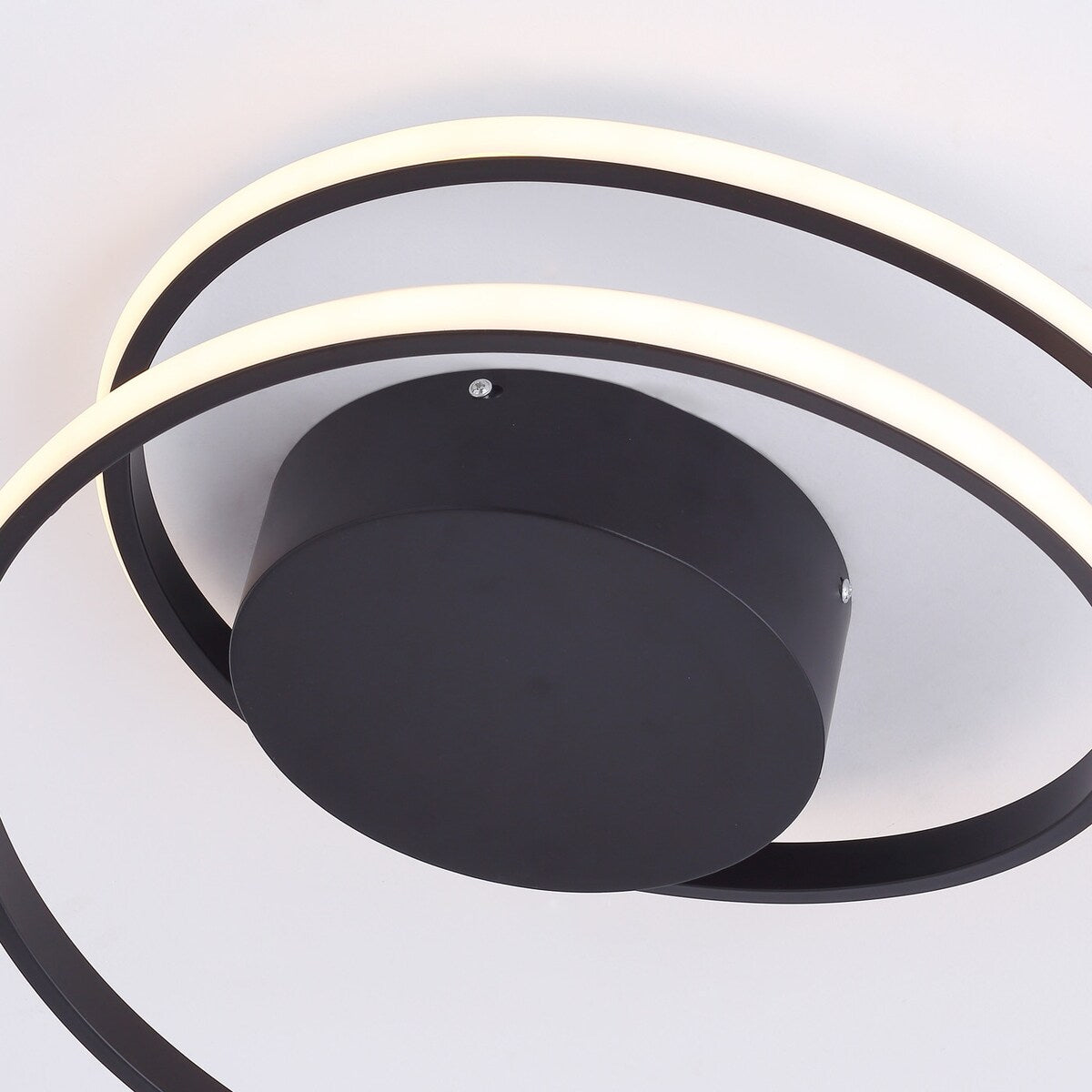 Modern 1-Light LED Smooth Linear Ceiling Flush Mount