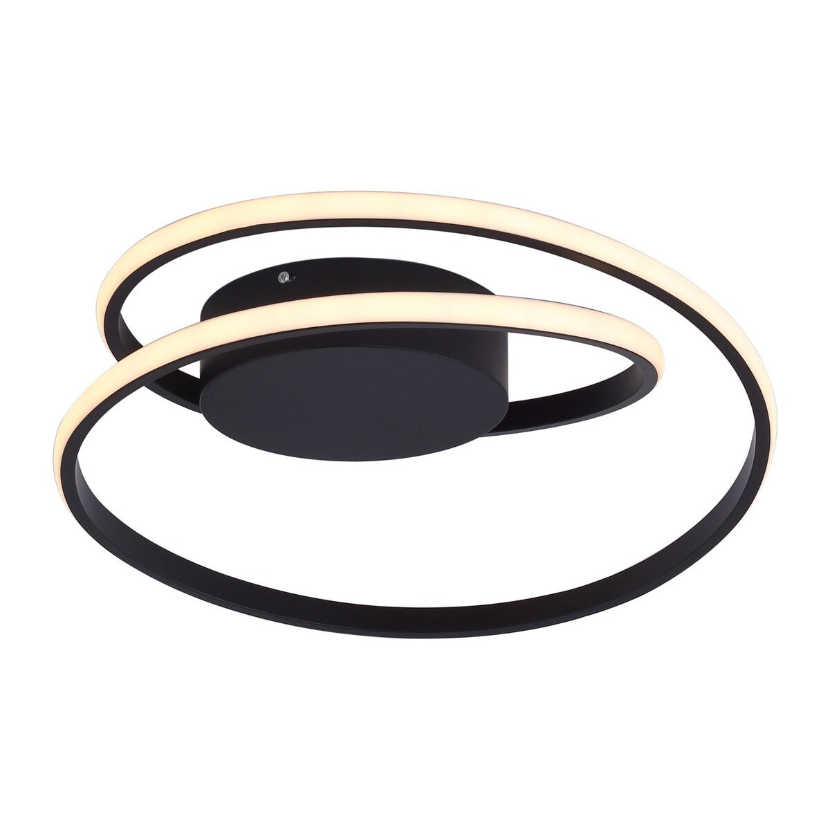 Modern 1-Light LED Smooth Linear Ceiling Flush Mount