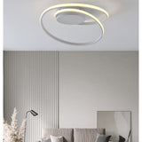 Modern 1-Light LED Smooth Linear Ceiling Flush Mount