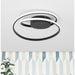 Modern 1-Light LED Smooth Linear Ceiling Flush Mount