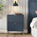 Modern 2-Drawer Nightstand Bedside Table End Table Furniture
