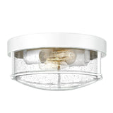 Modern 2-Light Flush Mount Ceiling Light