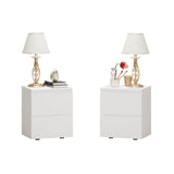 Modern 2-drawer Nightstand for Home Storage Chest