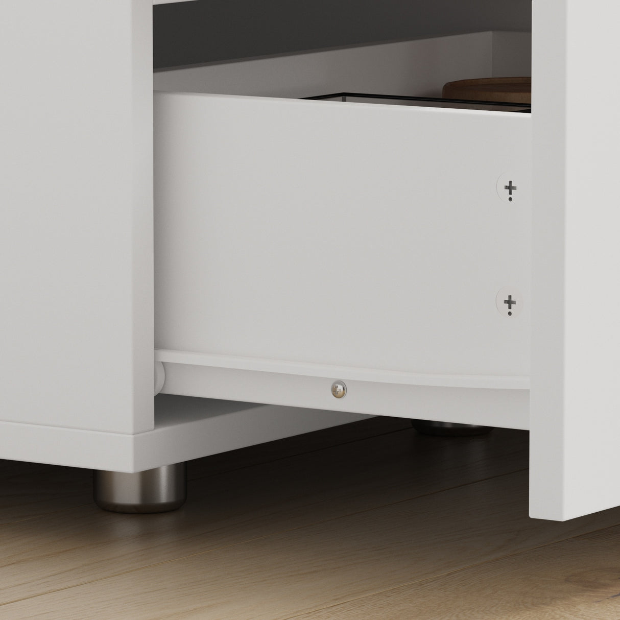 Modern 2-drawer Nightstand for Home Storage Chest