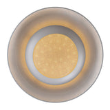 Modern 23.6in Wide Flat Dome Dimmable LED Pendant Light