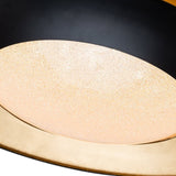 Modern 23.6in Wide Flat Dome Dimmable LED Pendant Light