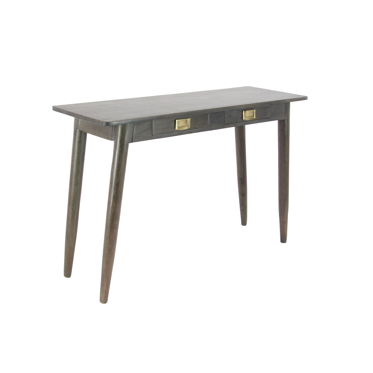 Modern Wood Stained Console Table - 45 x 16 x 30
