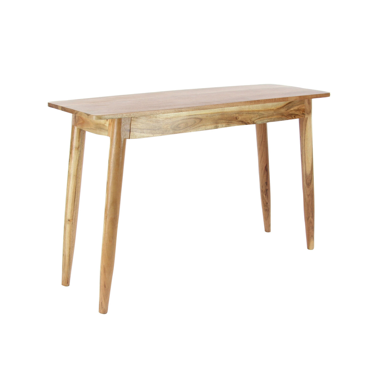 Modern Wood Stained Console Table - 45 x 16 x 30
