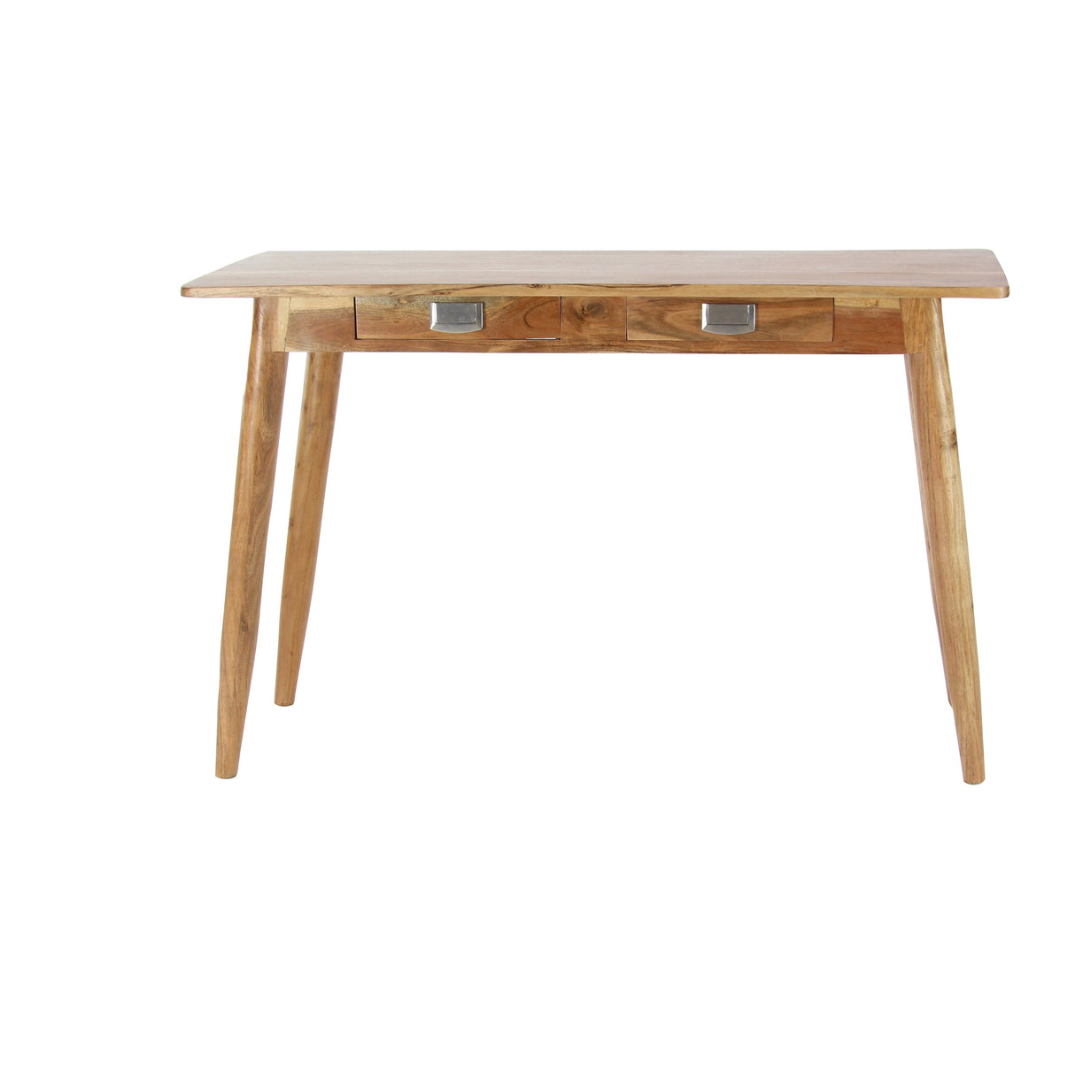 Modern Wood Stained Console Table - 45 x 16 x 30