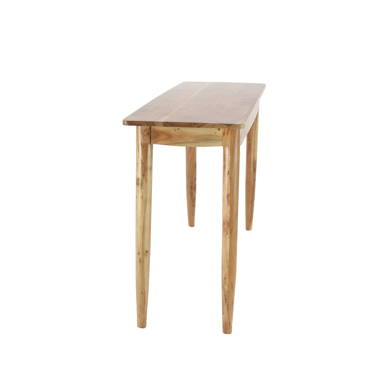 Modern Wood Stained Console Table - 45 x 16 x 30