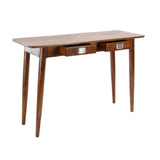 Modern Wood Stained Console Table - 45 x 16 x 30
