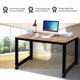 Modern 55" inches Computer Desk Office Table Stable Metal