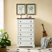 Modern 6-Drawer Bedroom Dresser
