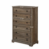 Modern 6-Drawer Bedroom Dresser