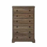Modern 6-Drawer Bedroom Dresser