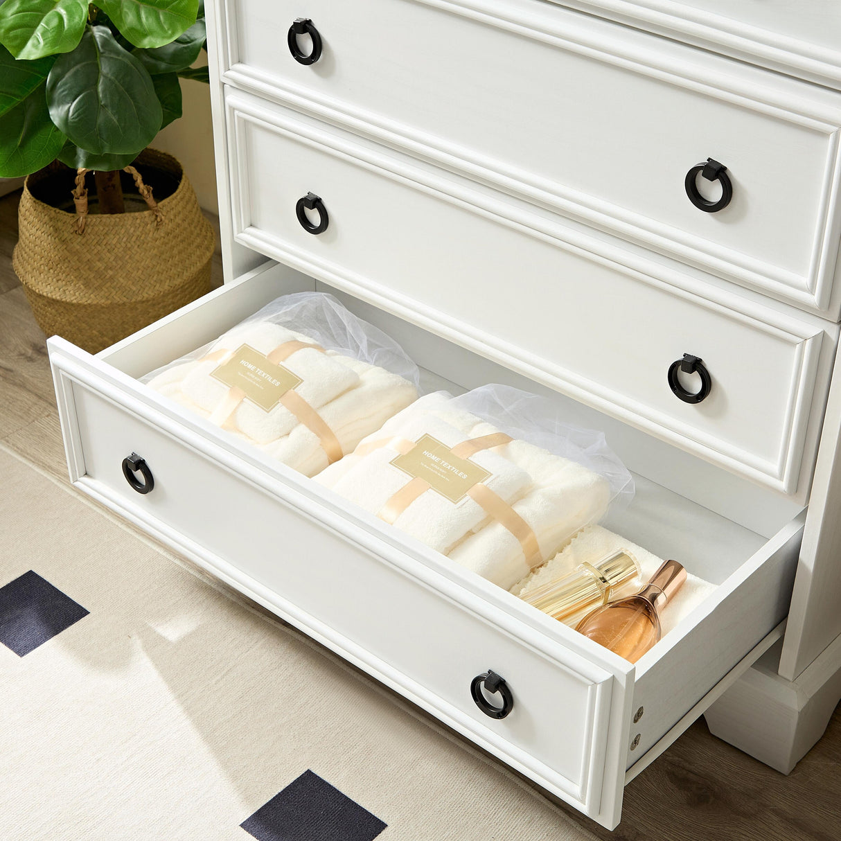 Modern 6-Drawer Bedroom Dresser